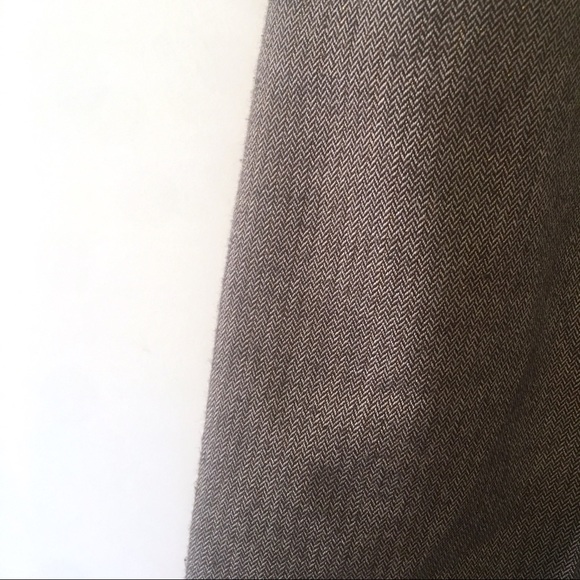 COLDWATER CREEK Brown Tweed Shimmer Trousers Pant - Picture 4 of 8